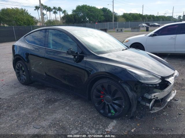 2022 TESLA MODEL Y 7SAYGDEF9NF463785