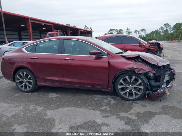 2015 CHRYSLER 200 C VIN: 1C3CCCCG1FN514437