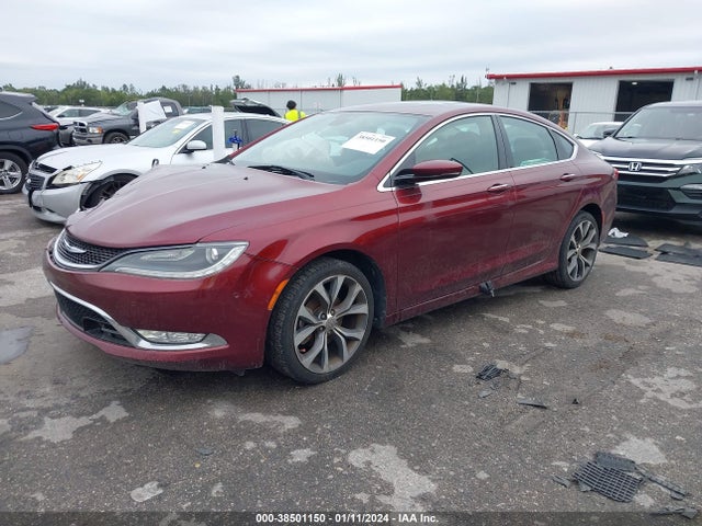 2015 CHRYSLER 200 C VIN: 1C3CCCCG1FN514437
