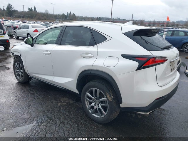 2016 LEXUS NX 200T VIN: JTJBARBZ8G2073019