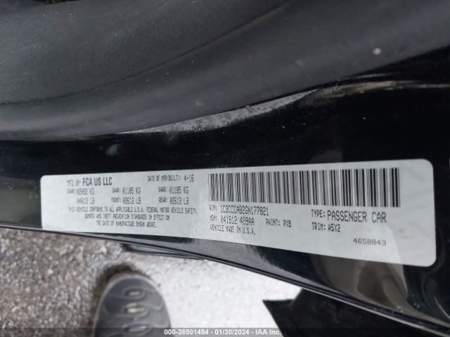 1C3CCCAB2GN177821 Chrysler 200 Limited