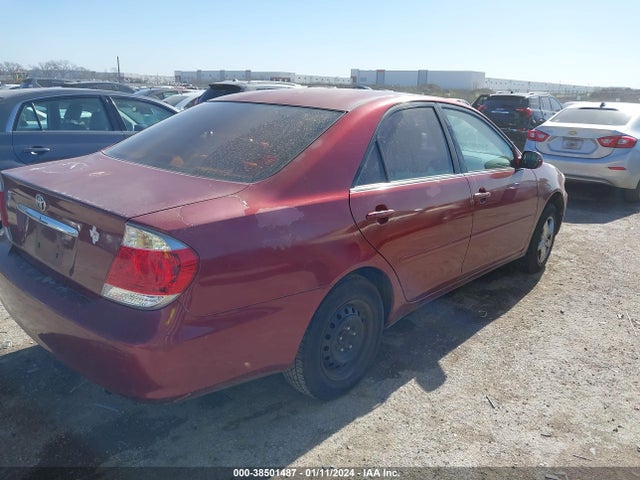 2005 TOYOTA CAMRY LE VIN: 4T1BE32K75U037035