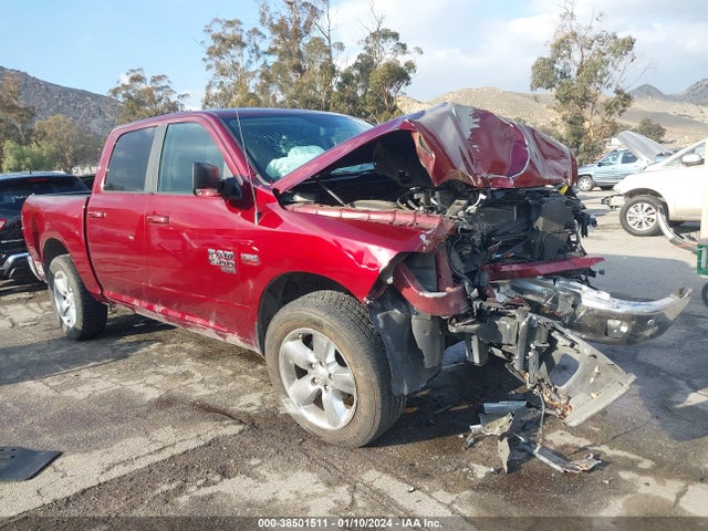2019 RAM 1500 CLASSIC BIG HORN 4X2 5'7 BOX VIN: 1C6RR6LT7KS563308