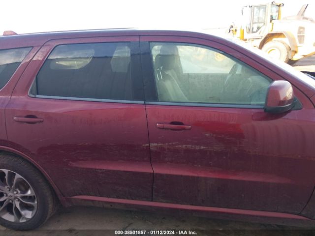 1C4RDHDG7KC827013 Dodge Durango Gt Rwd