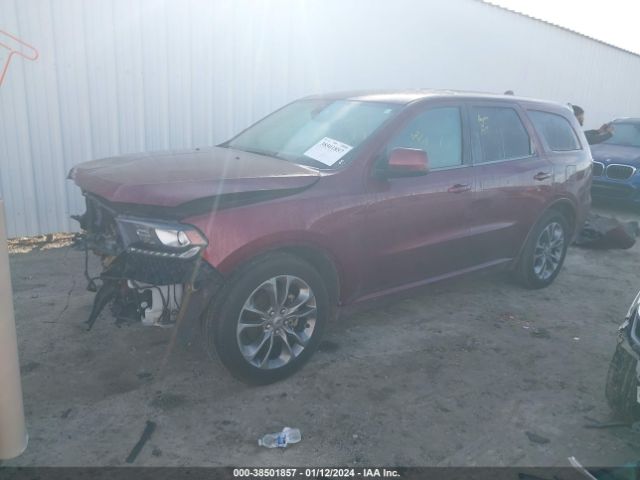 1C4RDHDG7KC827013 Dodge Durango Gt Rwd