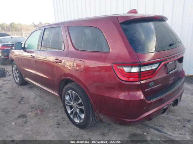 1C4RDHDG7KC827013 Dodge Durango Gt Rwd