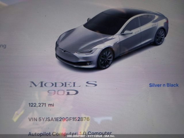 5YJSA1E29GF152876 Tesla Model S 60d/70d/75d/85d/90d