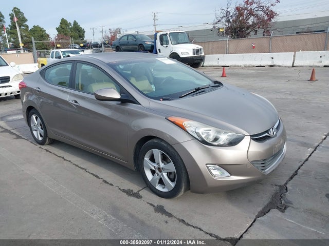2013 HYUNDAI ELANTRA GLS VIN: 5NPDH4AE3DH392833