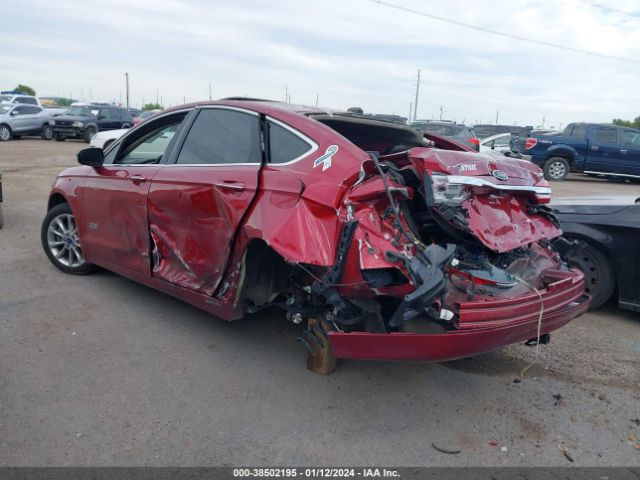 3FA6P0PU5HR377052 Ford Fusion Energi Se Luxury
