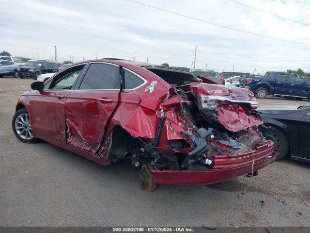 3FA6P0PU5HR377052 Ford Fusion Energi Se Luxury