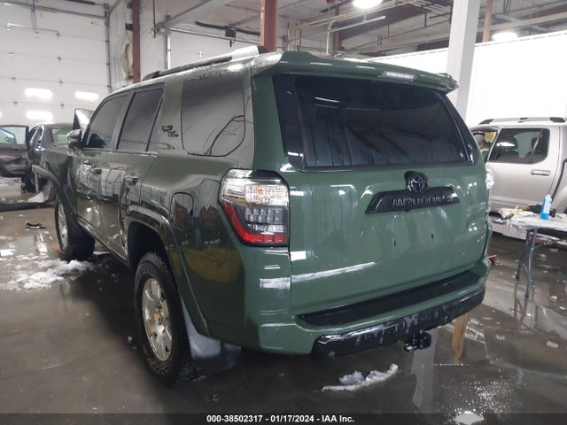 2022 TOYOTA 4RUNNER TRD OFF ROAD PREMIUM VIN: JTERU5JR0N6075948