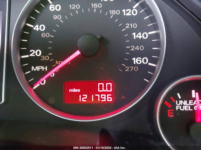 2008 AUDI A4 2.0T VIN: WAUEF78EX8A101949