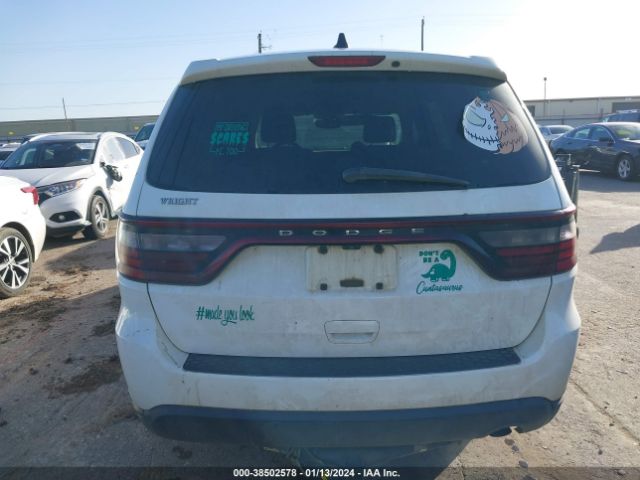 1C4RDHAG0JC384805 Dodge Durango Sxt Rwd