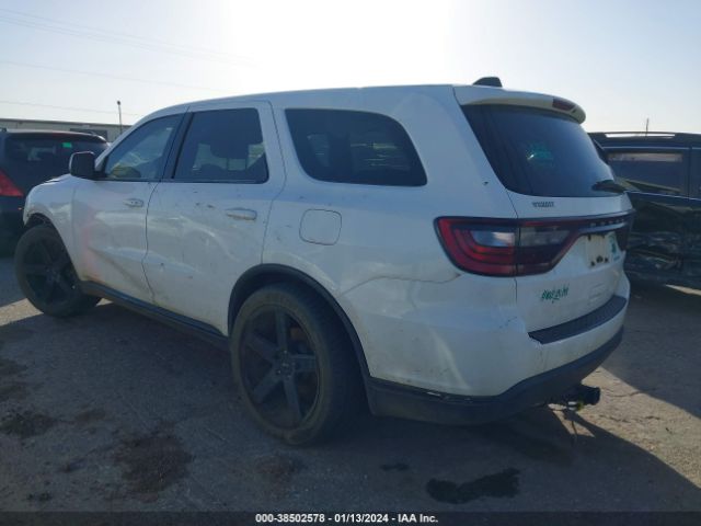1C4RDHAG0JC384805 Dodge Durango Sxt Rwd