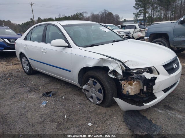 2008 HYUNDAI SONATA GLS VIN: 5NPET46C18H375156
