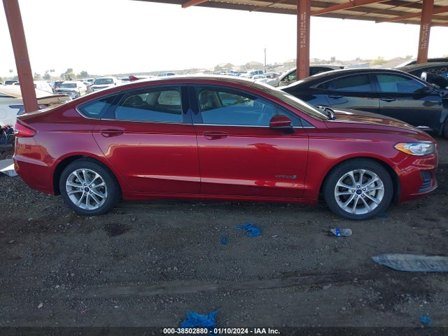 2019 FORD FUSION HYBRID SE VIN: 3FA6P0LU2KR188761