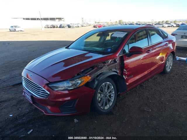 2019 FORD FUSION HYBRID SE VIN: 3FA6P0LU2KR188761