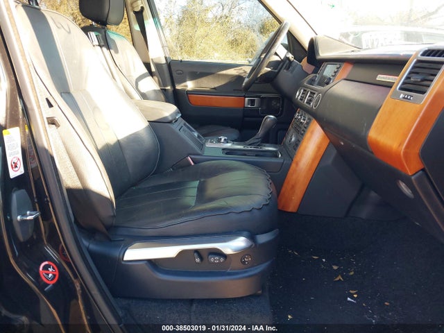 2008 LAND ROVER RANGE ROVER HSE VIN: SALME15438A296070