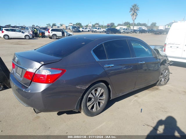 Honda ACCORD LX 2014 1HGCR2F39EA215461 Image 4