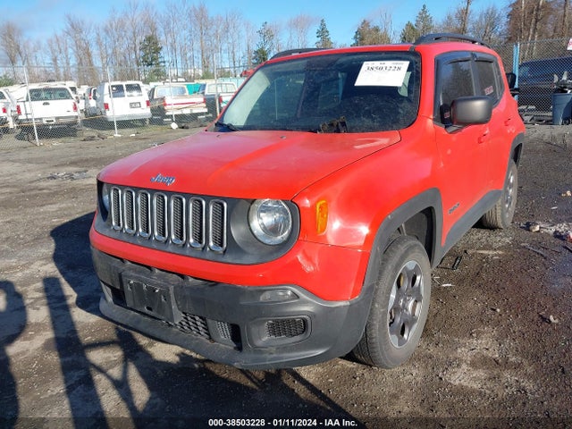 2017 JEEP RENEGADE SPORT 4X4 VIN: ZACCJBAB2HPF30580