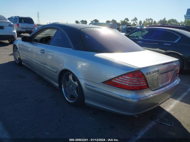 2003 MERCEDES-BENZ CL-CLASS WDBPJ75J63A036438 Photo 2