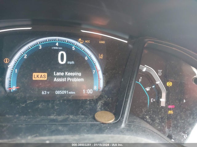 Honda Civic Lx 2020 2HGFC2F65LH595406 Image 16