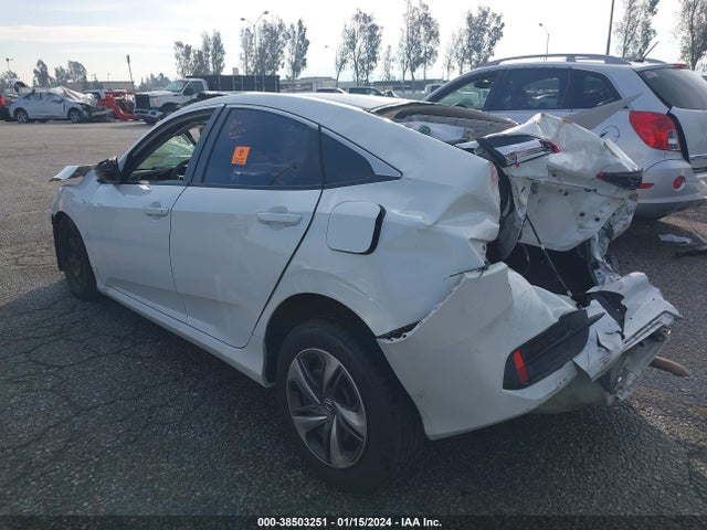 Honda Civic Lx 2020 2HGFC2F65LH595406 Image 3