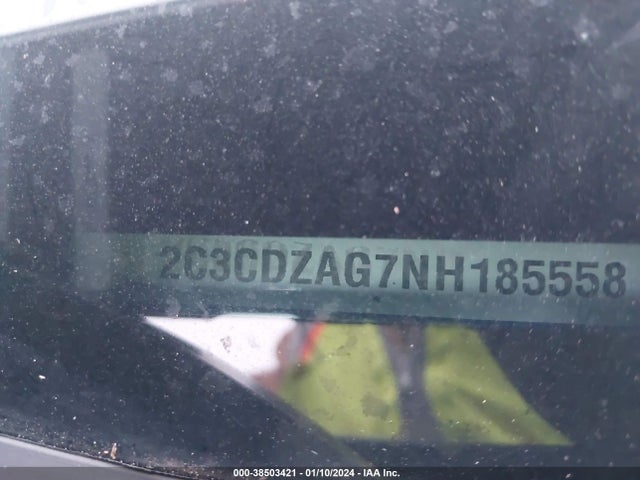 Dodge Challenger Sxt 2022 2C3CDZAG7NH185558 Image 9