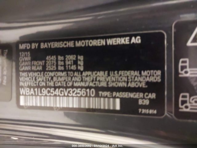 2016 BMW 228I WBA1L9C54GV325610 Photo 8