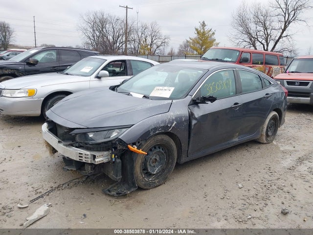 Honda Civic Lx 2019 2HGFC2F66KH526626 Image 2