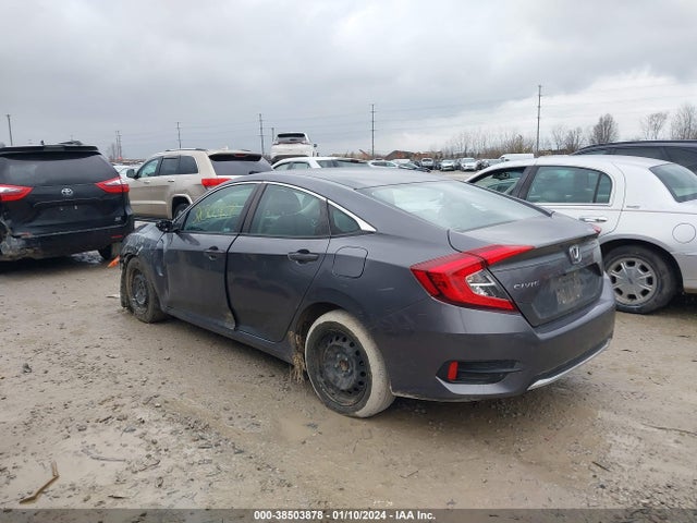 Honda Civic Lx 2019 2HGFC2F66KH526626 Image 3