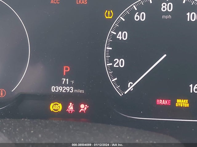 2019 HONDA ACCORD SPORT VIN: 1HGCV1F34KA081718