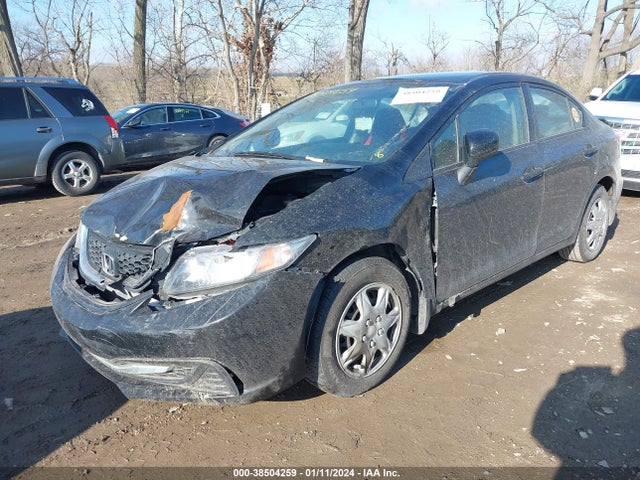 Honda Civic Lx 2014 2HGFB2F59EH558159 Image 2