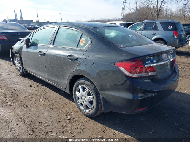 Honda Civic Lx 2014 2HGFB2F59EH558159 Image 3
