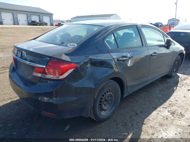Honda Civic Lx 2014 2HGFB2F59EH558159 Image 4