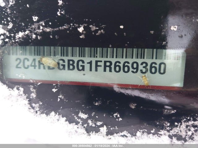 Dodge Grand Caravan Avp/se 2015 2C4RDGBG1FR669360 Image 9