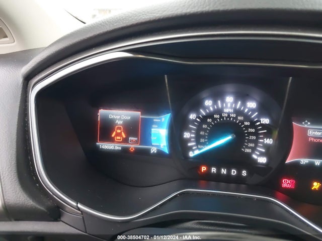 2017 FORD FUSION SE VIN: 3FA6P0HD5HR204792
