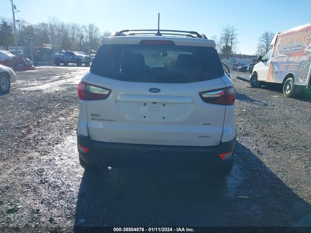 2018 FORD ECOSPORT SES VIN: MAJ6P1CL0JC162587