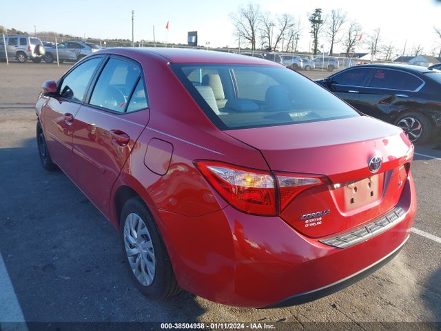 2018 TOYOTA COROLLA LE VIN: 2T1BURHE6JC009973