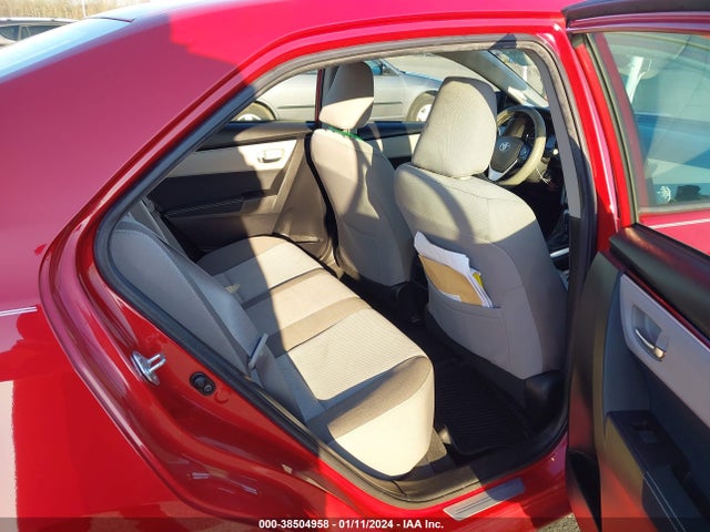 2018 TOYOTA COROLLA LE VIN: 2T1BURHE6JC009973