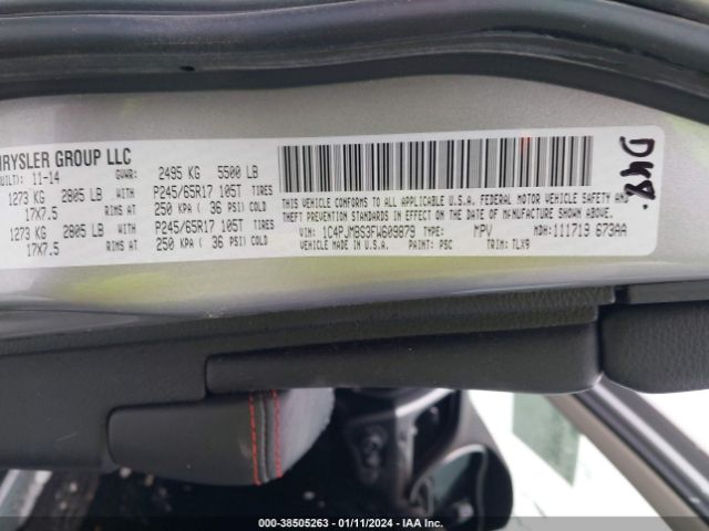 1C4PJMBS3FW609879 Jeep Cherokee Trailhawk