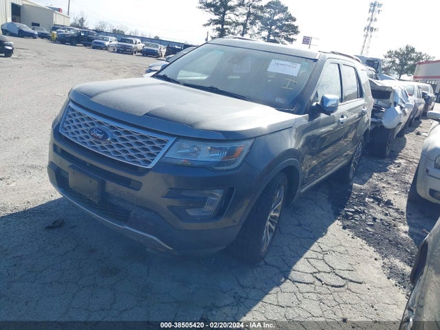 2016 FORD EXPLORER PLATINUM VIN: 1FM5K8HT7GGC99528