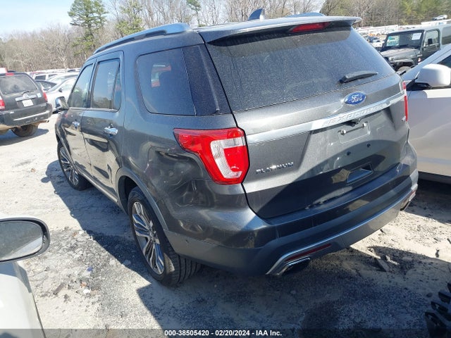 2016 FORD EXPLORER PLATINUM VIN: 1FM5K8HT7GGC99528