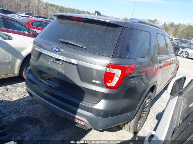 2016 FORD EXPLORER PLATINUM VIN: 1FM5K8HT7GGC99528