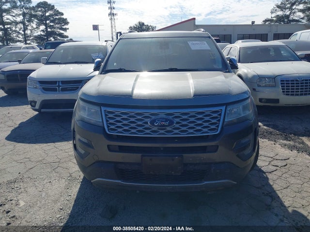 2016 FORD EXPLORER PLATINUM VIN: 1FM5K8HT7GGC99528