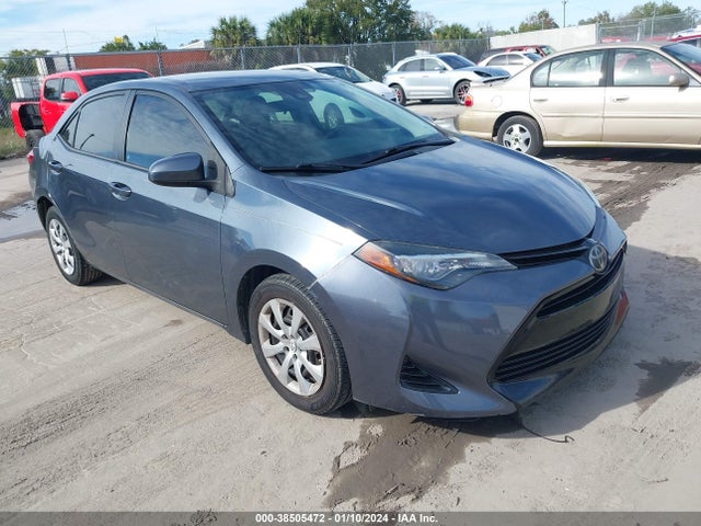 2018 TOYOTA COROLLA LE VIN: 2T1BURHE9JC001480