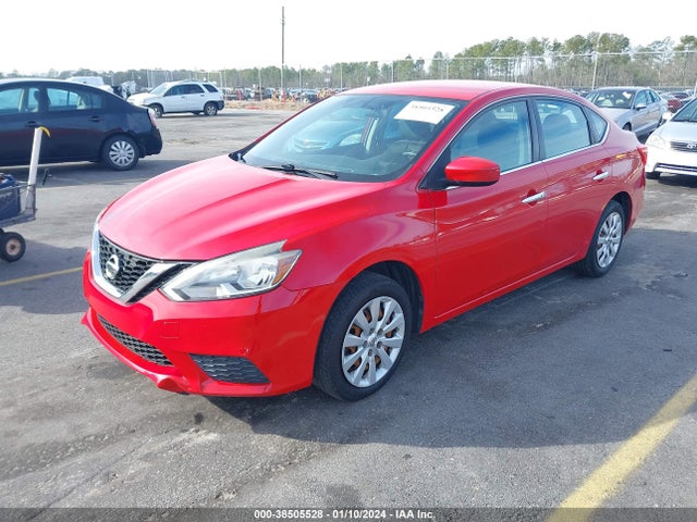 2017 NISSAN SENTRA SV VIN: 3N1AB7AP3HL689374