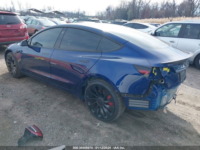 5YJ3E1EC9PF420827 Tesla Model 3 Performance Dual Motor All-wheel Drive