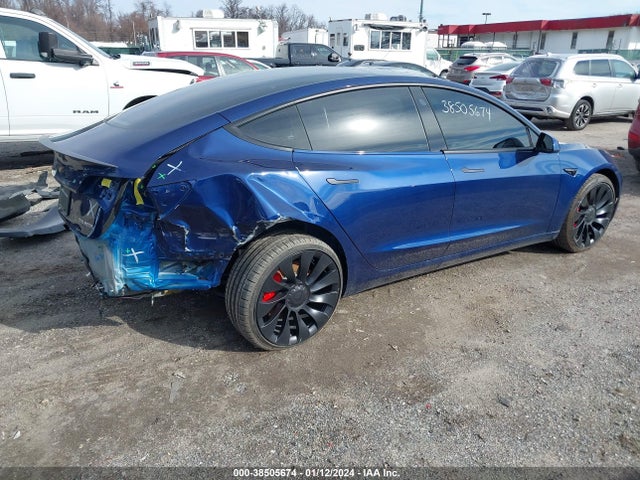 5YJ3E1EC9PF420827 Tesla Model 3 Performance Dual Motor All-wheel Drive