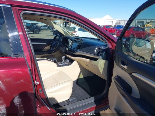Toyota Highlander Xle V6 2015 5TDJKRFH1FS092192 Image 5